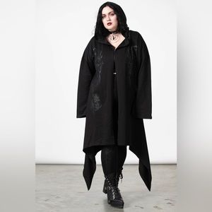 Gently used Killstar Lunar Wizard hooded cardigan XXL